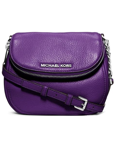 michael kors tablet crossbody purple|michael kors leather crossbody bag.